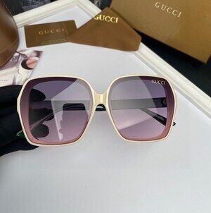 Gucci Gradient Purple Statement Shades